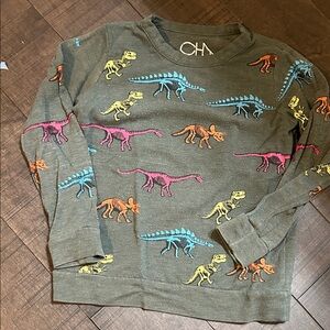 Chaser Kids Dinosaur Sweatshirt - Multicolor